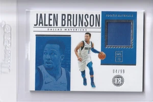 2018-19 Panini Encased Jalen Brunson Rookie Materials RC Patch /99 #RM-JB - Picture 1 of 2