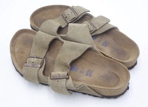 Talla 9 - Birkenstock Arizona Plantilla Suave Gamuza Cuero (Damas 9, Hombres 7) - Imagen 1 de 9