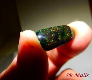 5.6 Cts. HONDURAS BLACK MATRIX HONDURAN OPAL CABOCHON LOT 2389d - Picture 1 of 3
