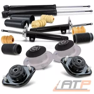 4x STOßDÄMPFER MIT DOMLAGER UND PROTECTION-KIT VA+HA FÜR BMW 3-ER E46 - Bild 1 von 8