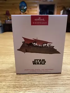JABBA'S SAIL BARGE Hallmark 2023 Star Wars Return of the Jedi KEHTANNA Ornament - Picture 1 of 6