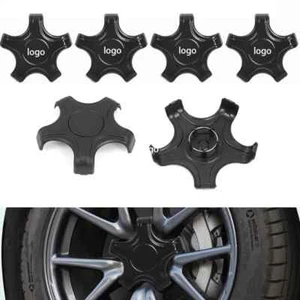 For Tesla Original Standard Rims Center Caps Hubcaps Cover Aero Wheels Cap Kits - Picture 1 of 21