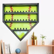 Personalized Baseball Display Stand Display Case Wooden Softball Display Stand