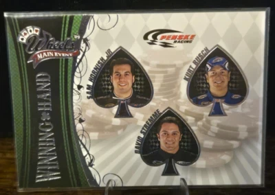 Wheels - 2009 - Penske Racing - #42 NASCAR - Winning Hand - Card - Image 1 of 2