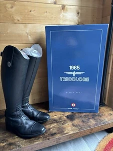 Ladies De Niro Tricolore Amabile Leather Riding Boots Size 5 MC-L - Picture 1 of 15