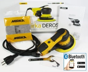 Amoladora excéntrica eléctrica MIRKA DEROS 150mm 5mm carrera 650CV MID6502011 - Imagen 1 de 9