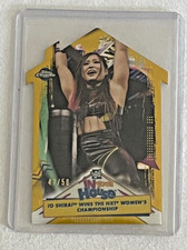 Io Shirai 2021 Topps Chrome WWE In Your House Gold #47/50