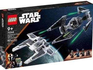 LEGO STAR WARS Mandalorian Fang Fighter vs. TIE Interceptor 75348 - BNISB - AU - Imagen 1 de 3