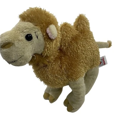 Ganz Webkinz HM 341 Camel Plush Stuffed Animal Beanbag Soft Toy 9" Tall HM341 - Image 1 of 4