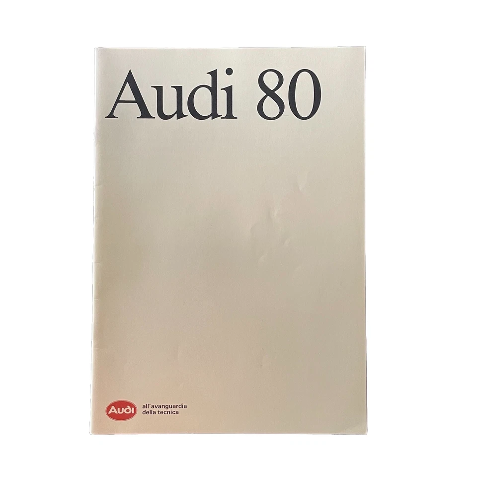 Brochure Audi 80 - Catalogo Depilant - Immagine 1 di 1
