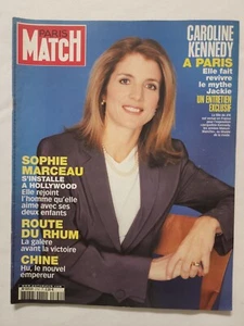 2002 Dec PARIS MATCH French Magazine Sophie Marceau Caroline Kennedy (MH280) - Bild 1 von 3