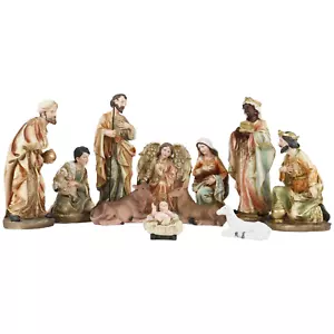 Nativity Scene Set 12 Inch 11 Piece Holy Family & Magi Nacimiento |2135SN| New - Picture 1 of 9