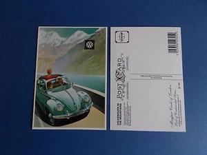 POSTCARD - VOLKSWAGEN IN THE MOUNTAINS - Picture 1 of 1