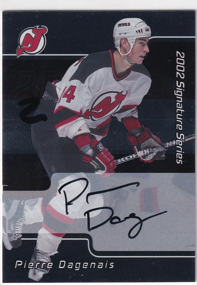 Pierre Dagenais 2001-02 ITG BAP Signature Series Update Auto #250   ***2*** - Image 1 of 1