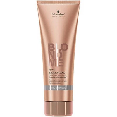 Schwarzkopf Blondme Tone Enhancing Bonding Shampoo 250ml Cool Blondes