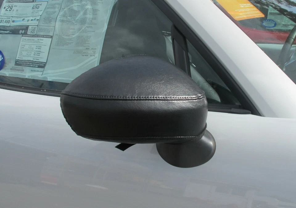 Colgan Car Mirror Covers Bra Protector Black Fits Mazda MX-5 2016-2023 - Image 1 of 1