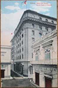 Havanna/Habana, Kuba 1910 Postkarte: Banco del Canada / Royal Bank of Canada - Bild 1 von 1