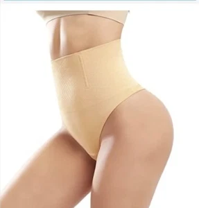 Tuopuda Damen Bauchkontrolle Tanga Shapewear Tanga Bauchkontrolle Höschen High Wa - Bild 1 von 9