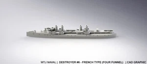3x 1:700 Destroyer #6 - Picture 1 of 1