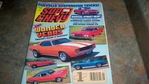 SUPER CHEVY VINTAGE CAR MAGAZINE CHEVROLET JANUARY 1990 - Picture 1 of 1