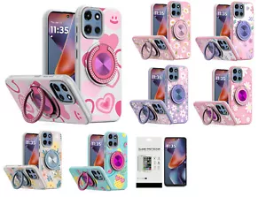 For Motorola Moto G 5G 2025 XT2513V Design Case Phone Cover + Tempered Glass - Picture 1 of 36