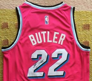 jimmy butler pink heat jersey