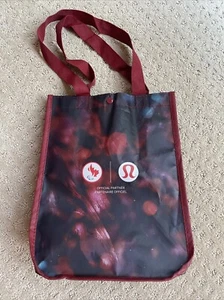 New Lululemon Team Canada Olympics Reusable small lunch shopping bag 12x9" - Picture 1 of 2