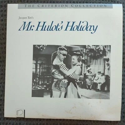 Mr. Hulot's Holiday Laserdisc Criterion Collection Jacques Tati's  - Image 1 of 4