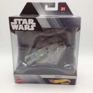 Hot Wheels Starships Select Star Wars: #21 GHOST con supporto #HMH96 - Foto 1 di 8