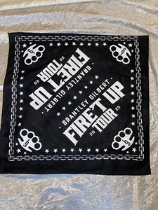 Brantley Gilbert Fire’t Up Tour 2020 Konzert Album Bandana 20x21 - Bild 1 von 3