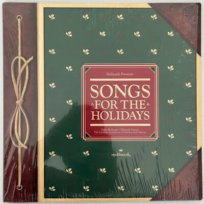 Hallmark Presents: Songs For The Holidays - 1987 Vinyl LP - In Shrink Foto 1 de 4