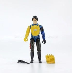 GI JOE FUNSKOOL YELLOW MAJOR BLUDD VARIANT FIGURE COMPLETE FUNSKOOL INDIA 1988!! - Picture 1 of 23