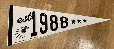 Miami Heat Court Culture Pennant Wade Butler 1988 Cover