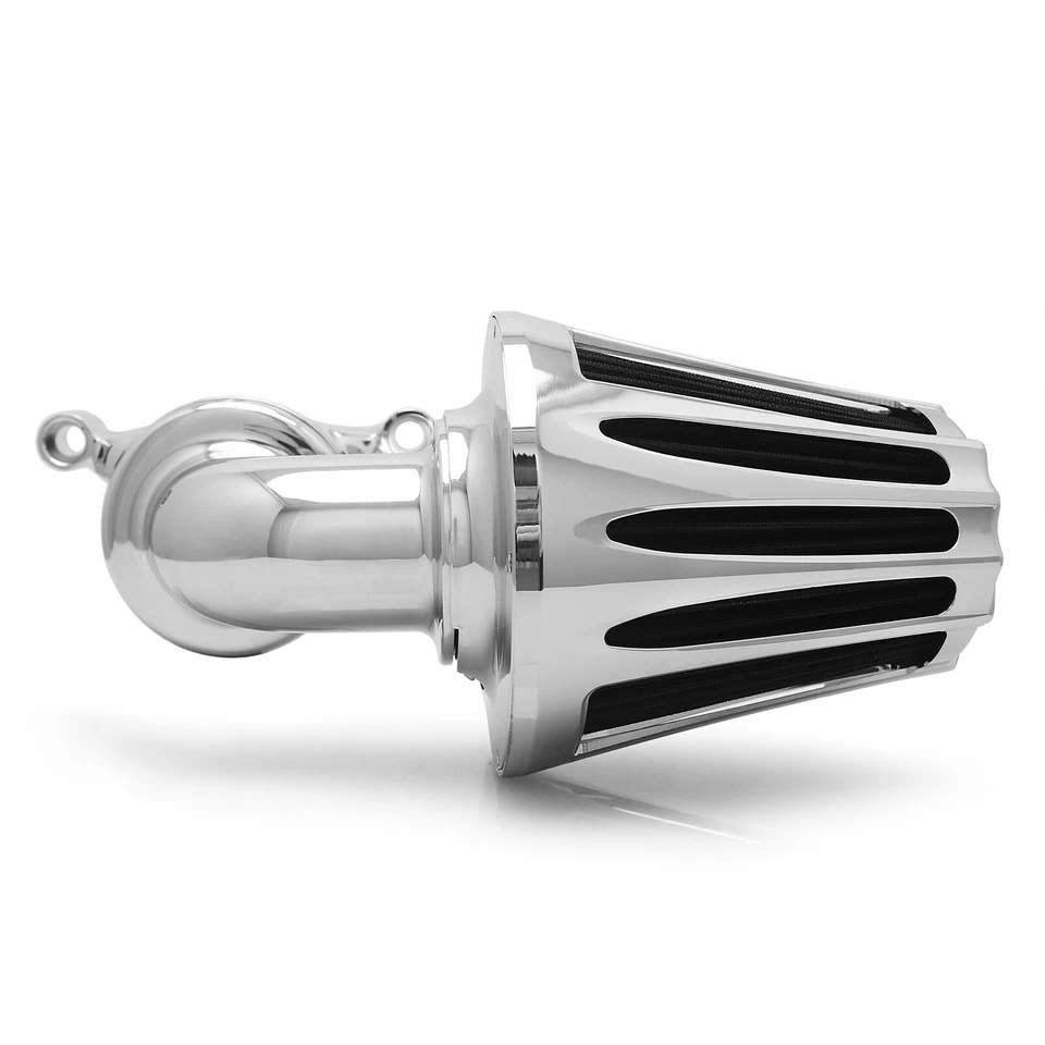 Filtro de aire cono cromado etapa 1 para Harley Dyna Super FXD Low Rider 00-15 Foto 1 de 4