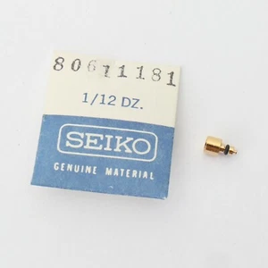 Genuine Seiko Button Watch Part 80611181 New Old Stock Repairs Spares (G5D24) - Imagen 1 de 1