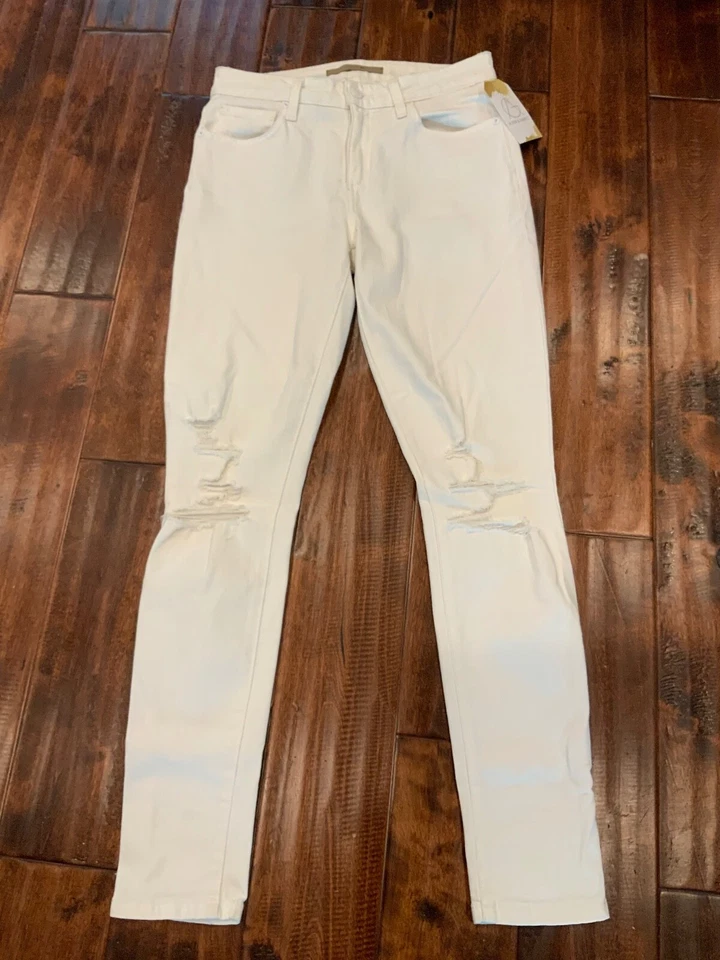 Joe's Jeans White “Skinny Ankle" Jeans, Size 26 - Image 1 of 4