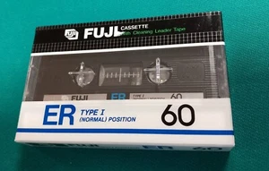 FUJI ER 60 KASETA MAGNETOFONOWA - Zdjęcie 1 z 4