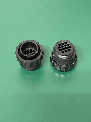 AMP 206044-1 BLACK Circular Connector Housing, Cpc Series 1, Plug, 14, Pin 2 PCS - Image 1 of 2