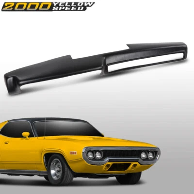 Black Dash Cover Dashboard 22-427-BLK Fit For 1971-74 Dodge Charger Plymouth New - Изображение 1 из 4