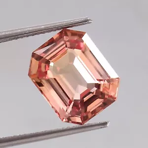 10,00 ct AAA natürlicher Ceylon Padparadscha Saphir lose strahlender Schliff Edelstein - Bild 1 von 6