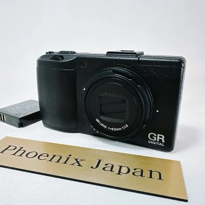 RICOH GR DIGITAL III 3 Digital Camera Black USED - Image 1 of 4