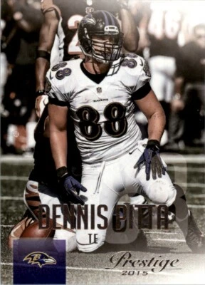 2015 Panini Prestige Dennis Pitta #58 - Image 1 of 2