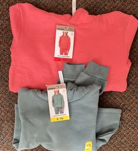 Mondetta Youth Fleece Hoodie Size 7/8 Small Green & 10/12 Medium Pink NWT - Picture 1 of 6