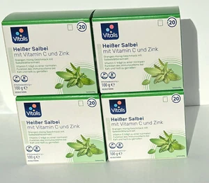 4x Vitalis Heißer Salbei mit Vitamin C und Zink 100g - Bild 1 von 7