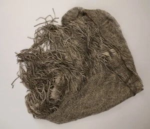 32723 - Abendkleid-Umhang, 1920er Jahre. Schwarz-goldene Spitze mit Fransen, ca. - Bild 1 von 1
