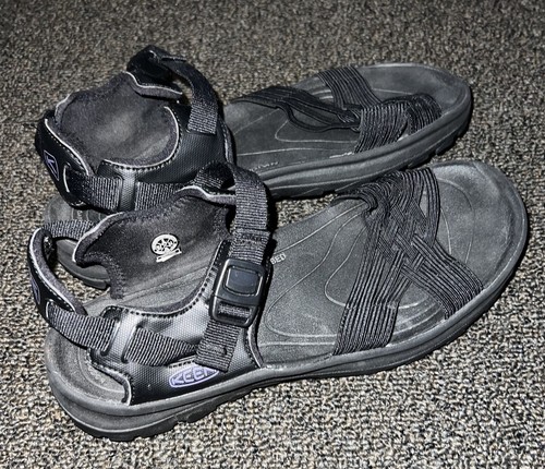 NIKE Keen sandalo donna Terradora punta aperta con cinturino taglia 9 outdoor Gorpcore spiaggia