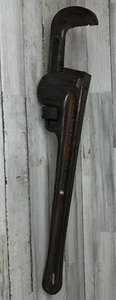 Llave de tubería recta de alta resistencia RIDGID 18 IN 18" de colección HECHA EN EE. UU. herramienta de cresta - Imagen 1 de 11