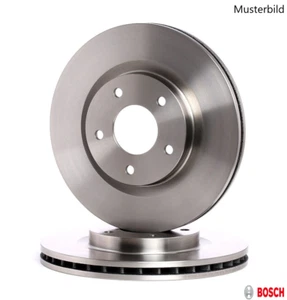 2x Bosch Brake Discs Set Front Ø 11 1/32in for Nissan 200SX Almera II Primera - Picture 1 of 2