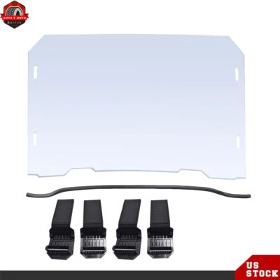 For 2016-2019 Polaris RZR S 1000 EPS / S 4 100 Full Windshield Polycarbonate UTV Foto 1 de 4