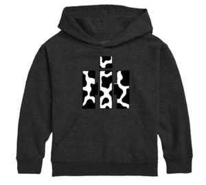 International Harvester IH Cowprint Logo Youth Pullover Hoodie - Picture 1 of 4